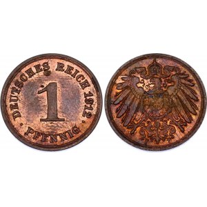 Germany - Empire 1 Pfennig 1912 F