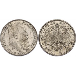 Germany - Empire Bavaria 2 Mark 1911 D