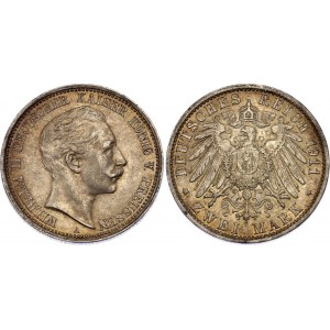 Germany - Empire Prussia 2 Mark 1911 A
