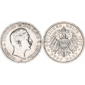 Germany - Empire Prussia 5 Mark 1900