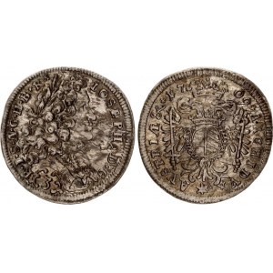 Austrian States Munchen 3 Kreuzer 1709