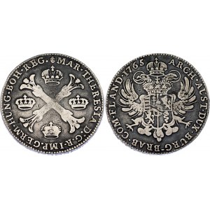 Austrian Netherlands 1 Kronentaler 1765