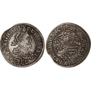 Austria 3 Kreuzer 1631