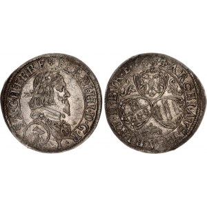 Austria 3 Kreuzer 1654