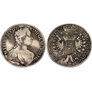 Austria 1 Thaler 1757 X