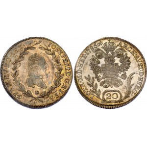 Austria 20 Kreuzer 1786 B
