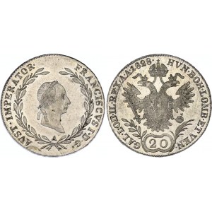 Austria 20 Kreuzer 1828 A