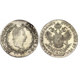 Austria 20 Kreuzer 1830 C