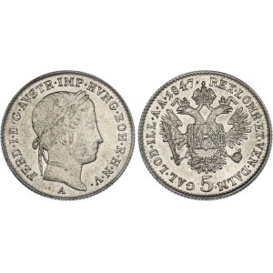 Austria 5 Kreuzer 1847 A