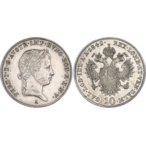 Austria 10 Kreuzer 1842 A