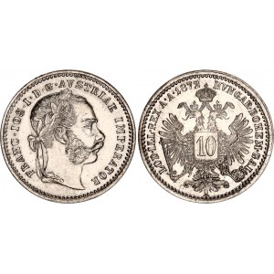 Austria 10 Kreuzer 1872