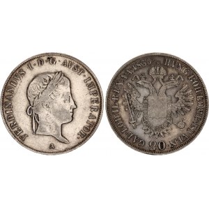 Austria 20 Kreuzer 1836 A