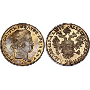 Austria 20 Kreuzer 1846 A