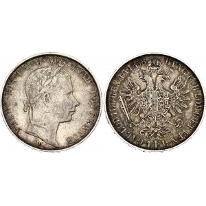 Austria 1 Florin 1858 M