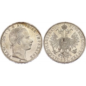 Austria 1 Florin 1861 A