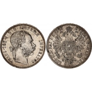 Austria 1 Florin 1876