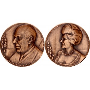 Austria Bronze Medal Robert & Einzi Stolz 1965 (ND)