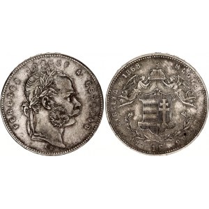 Hungary 1 Forint 1868 KB