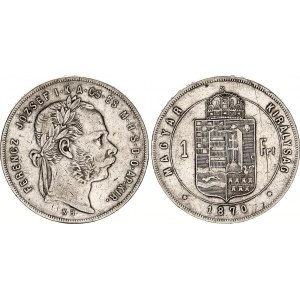 Hungary 1 Forint 1870 KB