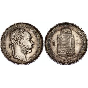 Hungary 1 Forint 1881 KB