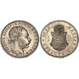 Hungary 1 Forint 1889 KB