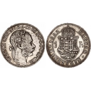 Hungary 1 Forint 1892 KB