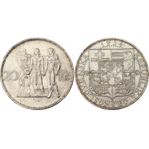 Czechoslovakia 20 Korun 1934