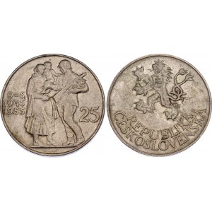 Czechoslovakia 25 Korun 1955