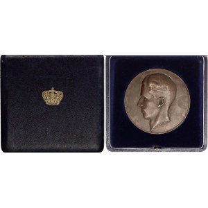 Belgium Bronze Medal Baudouin I 1951 - 1993 (ND) with Original Case