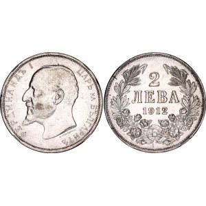 Bulgaria 2 Leva 1912 NGC AU