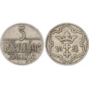 Danzig 5 Pfennige 1923