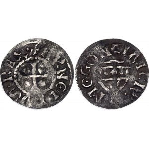 France Arnulf of Carinthie AR Denier 850 - 864 (ND) R1