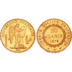 France 20 Francs 1878 A