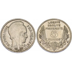 France 5 Francs 1933