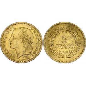 France 5 Francs 1940