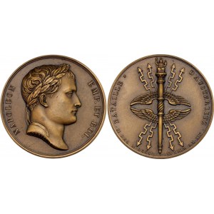 France Bronze Medal Napoléon I - The Battle of Austerlitz 1805 An 14 Restrike
