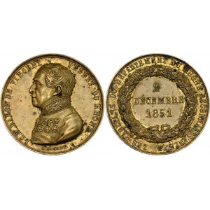 France Bronze Medal Baron de Vincent 1851