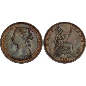 Great Britain 1/2 Penny 1891