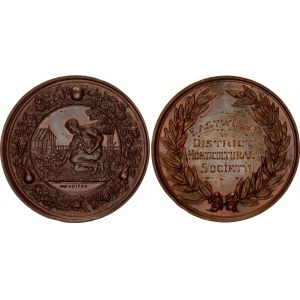 Great Britain Eastwood Urban District Bronze Medal Horticultural Society 1896 - 1974 (ND)
