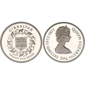 Gibraltar 25 New Pence 1977