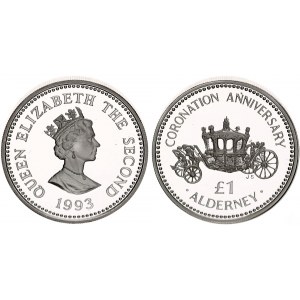 Guernsey Alderney 1 Pound 1993