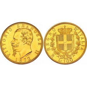 Italy 100 Lire 1872 R Collector's Copy
