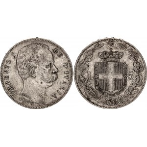 Italy 5 Lire 1879 R