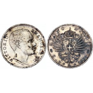 Italy 1 Lira 1907 R