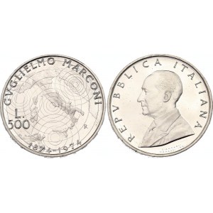 Italy 500 Lire 1974 R