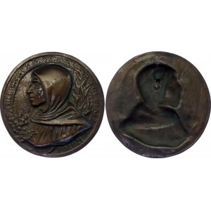 Italy Uniface Bronze Circular Plaquette Girolamo Savonarola 19th Century (ND)