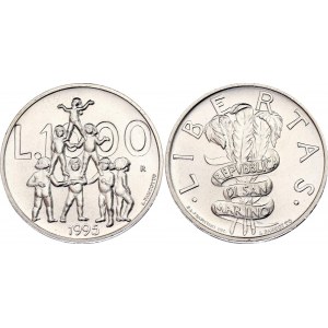 San Marino 1000 Lire 1995 R