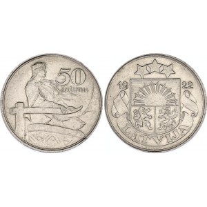 Latvia 50 Santimu 1922