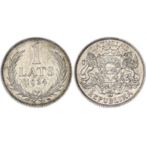 Latvia 1 Lats 1924