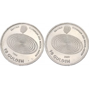 Netherlands 10 Gulden 1999